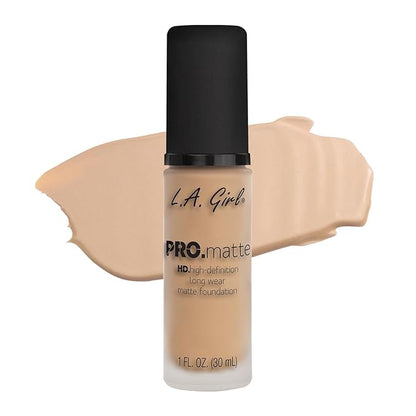 L.A. Girl PRO.Matte Foundation, Nude GLM716