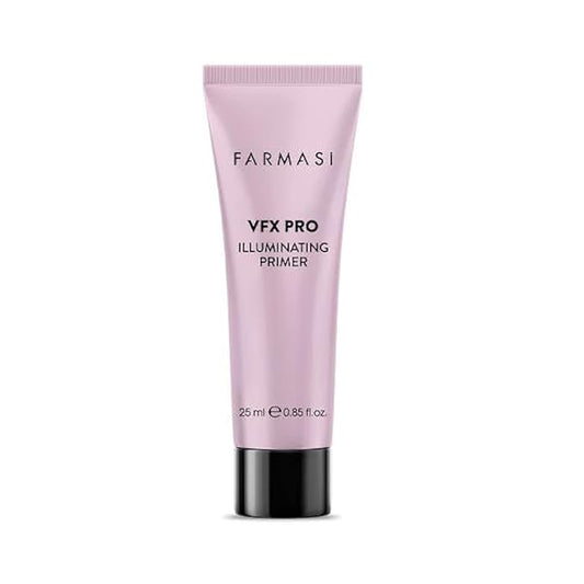 FARMASi VFX Pro Camera Ready Primer Makeup, Smoothing Face Primer, Evens the Appearance of Skin Tone & Redness, Hydrates & Improves Makeup Wear, Lightweight Coverage, 0.85 fl.oz / 25 ml (Illuminating)