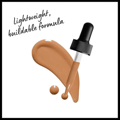 NYX PROFESSIONAL MAKEUP Total Control Pro Drop Foundation, Skin-True Buildable Coverage - Camel