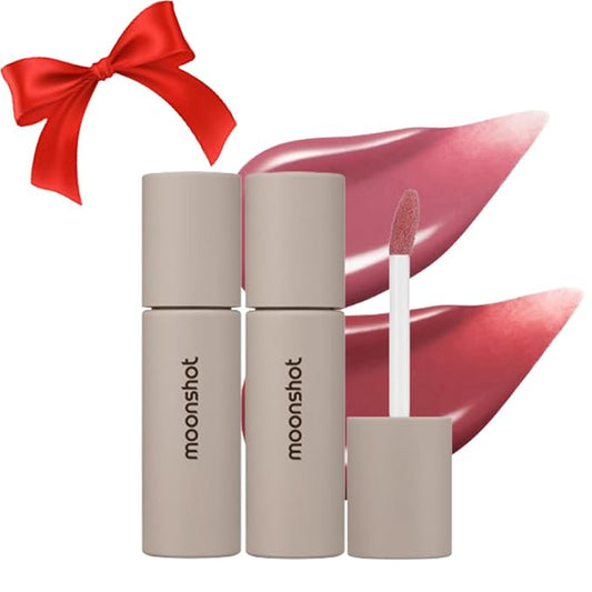 Moonshot Conscious Fit Mellow Lip Tint 03 Pink Planet+ 06 Supernova Red,k-beauty,