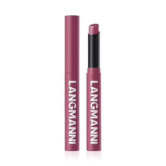 Matte Lipstick - Non-Sticky, Long-Lasting & Waterproof Lipstick for Women, Richly Pigmented, Hydrating Lip Makeup with Smudge-Proof Formula, 1 Count, 0.07oz