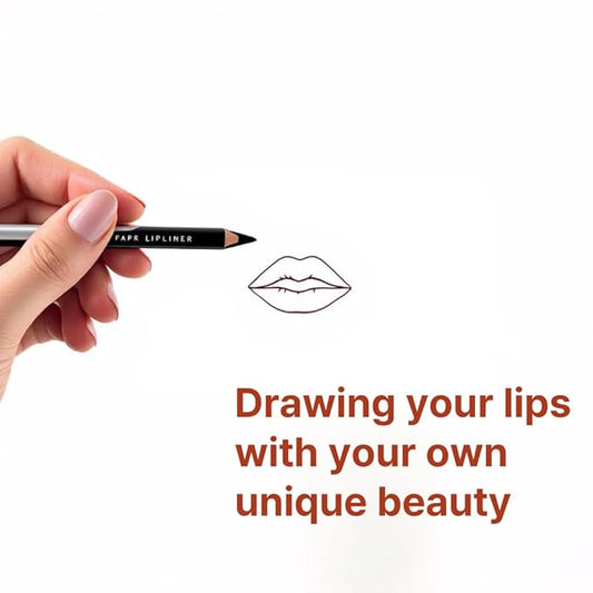 30 pcs Lip Liner Pencil Set, High Pigmented Lip Makeup, Long-wearing, Deep and Rich in Color, Enhance Lip Volume, 6.25 inches Long Wooden Pencil
