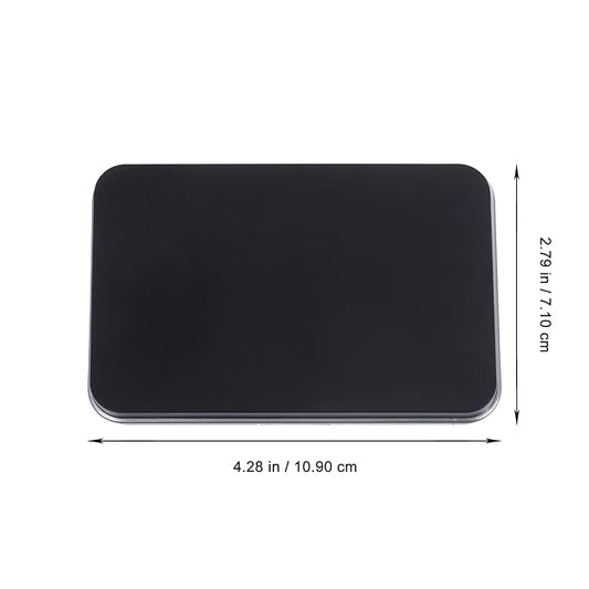 Empty Eyeshadow Palette Magnetic Makeup Palette with Mirror Refillable Eyeshadow Palette Empty Lipstick Pallet Empty Eyeshadow Pans for Eyeshadow Lipstick Blush Powder, 2PCS