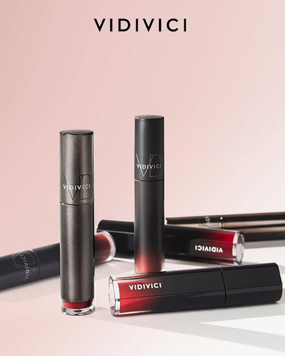 VIDIVICI Millennial Tint Glit - Transfer Proof Moisture Korean Lip Tint with Long-Lasting Color, Lightweight Water Jelly Texture, Hydrating & Smudge-Free Lip Stain, 0.13oz (05 JUST CHILL)
