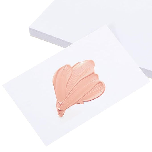 50PCS Nail Art Palette Disposable Nail Palette Paper Portable Nail Pallet for Nail Art Waterproof Nail Polish Palette Makeup Mixing Palette for Nail Gel Mixing Tool Nail Supplies