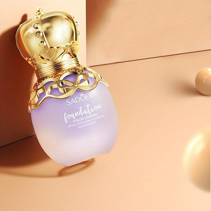 Patrician Temp-Adaptive, Foundation, Longwear High Coverage Lightweight Makeup Natural Finish for All Skin Types, Natural Shade, 30ml