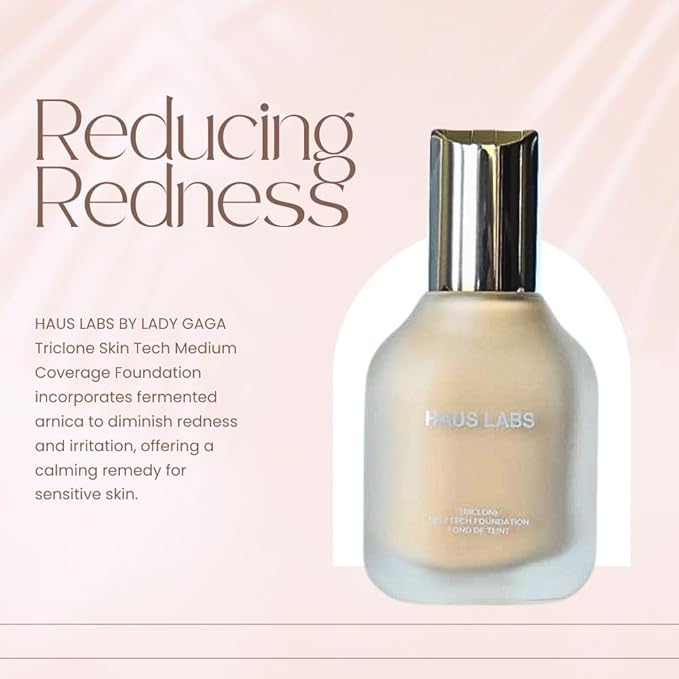 BY LADY GAGA Triclone Skin Tech Medium Coverage Foundation with Fermented Arnica 160 Light Neutral