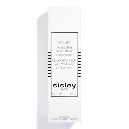 Sisley Paris Lyslait - 250 mL - Gentle Cleanser & Makeup Remover with White Lily Extract - All Skin Types