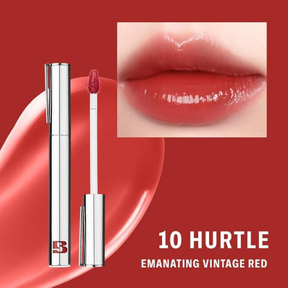BRAYE Thin Glow Tint | Effortless Pen Tint | Hydrating Water-Grip Shine | Vegan & Cruelty-Free | Long-Lasting Buildable Color l 10 HURTLE
