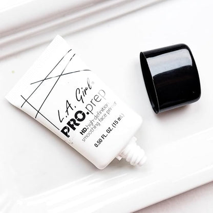 L.A. Girl PRO Prep HD High Definition Smoothing Face Primer, Assortment, 0.5 Fl Oz