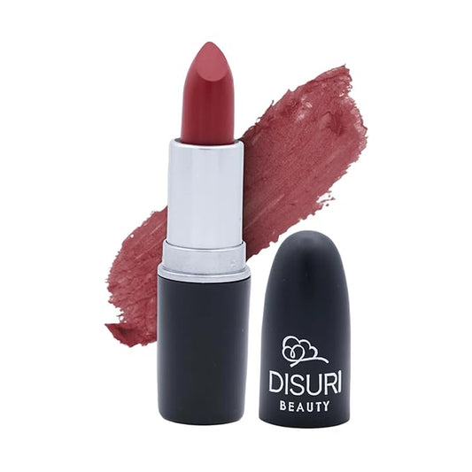 Matte Bullet Long Wear Lipstick - Vegan and Cruelty-Free - Smudge and Waterproof Matte Lipstick with Moisturizing Formula - All Day Comfort - (Ruby Noir #19)