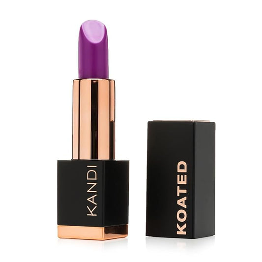 Kandi Koated Suede Matte Lipstick [Majestic] - Warm Purple Matte Lip Color with Cruelty-Free Formula | Creamy Texture, Rich Colors, Paraben-Free | Beauty & Makeup