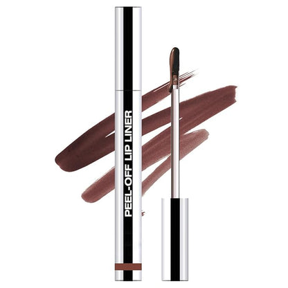 EMRYNE Matte Liquid Lip Gloss Stain - Emryne Lip Stain Peel Off, Light Brown Lip Stain, Moisturizing Long Lasting & Waterproof Transfer-Proof Lip Liner (#05, 1 Ounce (Pack of 1))