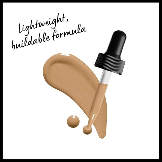 NYX PROFESSIONAL MAKEUP Total Control Pro Drop Foundation, Skin-True Buildable Coverage - Beige