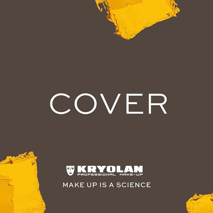 Kryolan TV Paint Stick - 509 Kryolan Makeup - Makeup Foundation - Makeup for TV, Theater, Stage, Acting, Face and Body, Full Coverage Concealer Foundation - Made in USA (25 g)