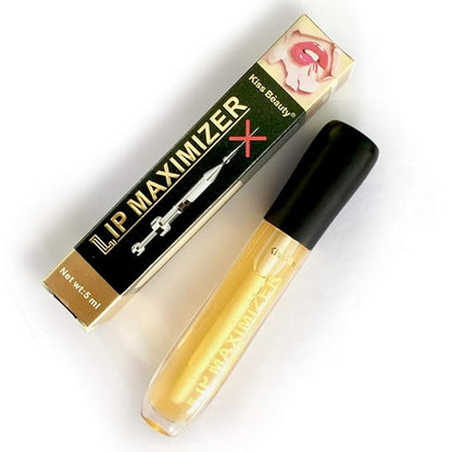 GL-Turelifes Lip Plumper Lip Gloss, Lip Maximizer Balm Plumper Lip Extreme Volume, Heathly Enhancer Hydrated Lips, Moisturize, Eliminate Dryness Wrinkles Enhances Plump Gloss