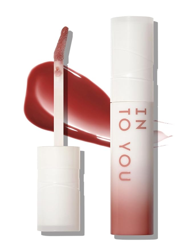 INTO YOU Lip Gloss Coco Liquid Moisturizing Lipstick Long Lasting Lip Stick Lip Stain Makeup Glitter Shine Non-sticky Lipstick for Women (CC07)