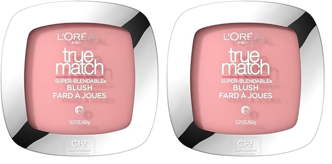 L’Oréal Paris True Match Super-Blendable Blush, Baby Blossom, 0.21 oz, 1 Count (Pack of 2)