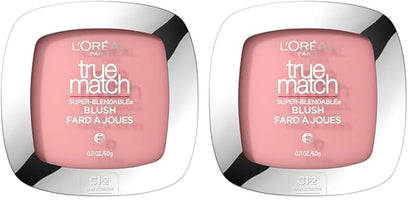L’Oréal Paris True Match Super-Blendable Blush, Baby Blossom, 0.21 oz, 1 Count (Pack of 2)