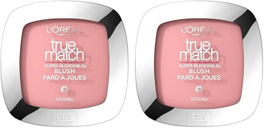L’Oréal Paris True Match Super-Blendable Blush, Baby Blossom, 0.21 oz, 1 Count (Pack of 2)