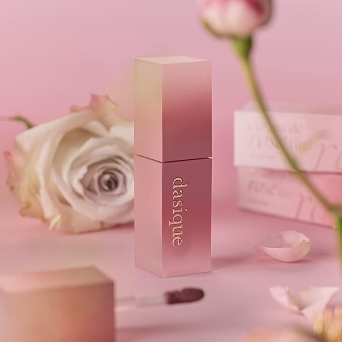 dasique Cream De Rose Tint (13 Mauve Taupe) | AMAZON US ONLY | Velvet Cream Matte Lip Stain, Infused with Rose Water | Vegan