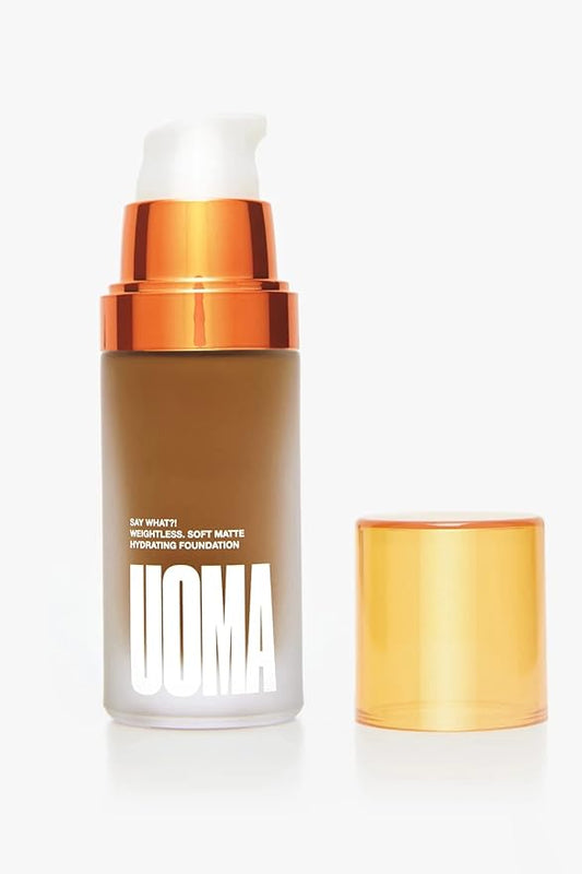 UOMA Beauty Women's Say What?! Foundation, Brown Sugar T2N, One Size
