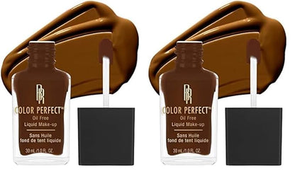 Black Radiance Color Perfect Liquid Full Coverage Foundation Makeup, Haute Cocoa, 1 Ounce (Pack of 2)