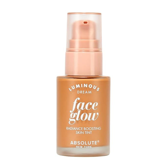 Absolute New York Luminous Dream Glow Tint | Glowing, Long-Lasting, Cruelty-free (09 GINGER GLOW, 1.01 fl oz)