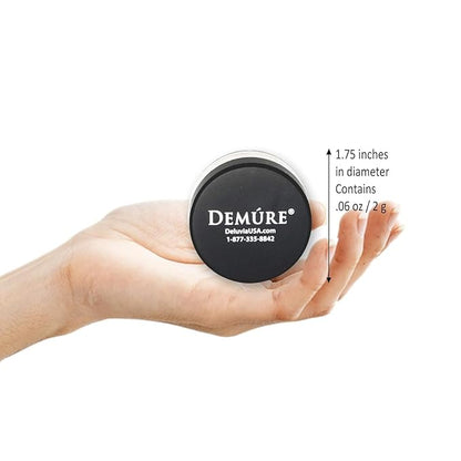 Demure Bright Eye Make Up Concealer | Dark Circle Under Eye Treatment | Pure Crushed Minerals | Loose Powder
