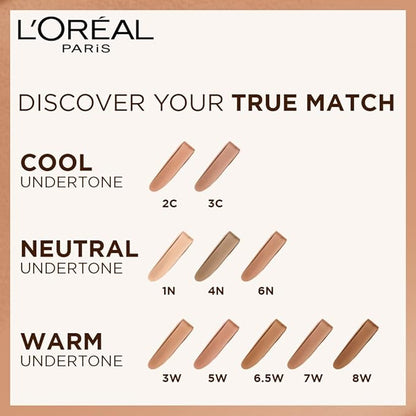 L'Oreal Paris New True Match Foundation 30ml - 6.N Honey