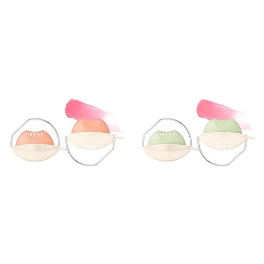 Jolilab 2 Pcs Changing Lipstick.Long Lasting Lip Gloss.Lip Balm Tinted Magic Makeup.Magic Temp Color Change Matte Lip Gloss Makeup.0.2oz (02+03)