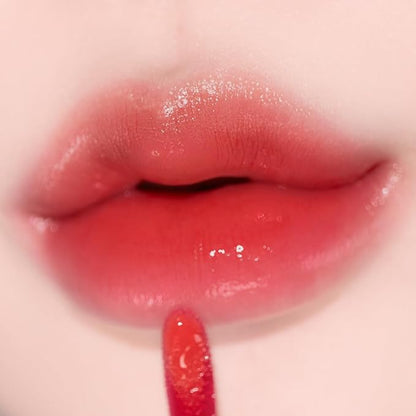 Lip Potion Aqua Glow No.4 Apple Drop | Hydrating, Non-Sticky Gloss with Sheer Radiance | 0.3 Oz