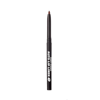 Ruby Kisses Auto Lip Liner Pencil (Cappuccino 3 Pack), Long Lasting & Non-Fading, Smooth Application, Non-Feathering with Rich Pigmented Color, No Sharpener Needed, Ideal for Full Lips Look