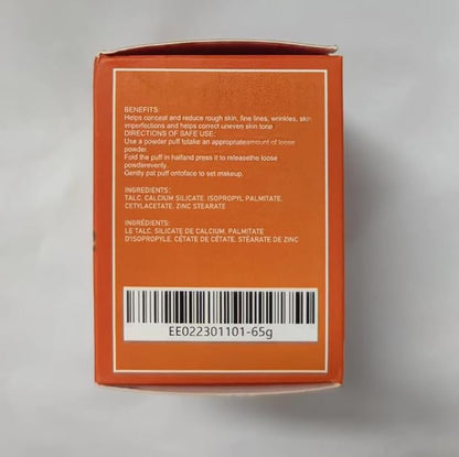 Oil Control Loose Face Powder,Translucent Setting Powder With a Powder Puff Long Lasting Makeup Covering Blemishes Brightens Skin Tone,Natural Matte Loose Powder for Women（3）