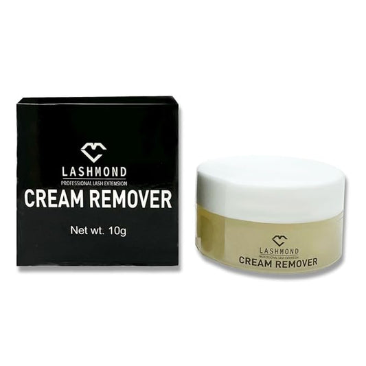 Professional Eyelash Extension Remover Cream - Low Irritation, Sensitive Skin-Friendly Adhesive Dissolver for Salon Use, Acetone-Free, 10g Jar
