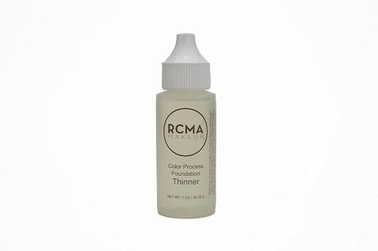 RCMA Makeup Color Process Foundation Thinner – Adjust Foundation Consistency for Smooth Application – Softens, Revives & Restores Dried Foundations – Pro MUA Essential – Vegan and Cruelty-Free- 1 oz