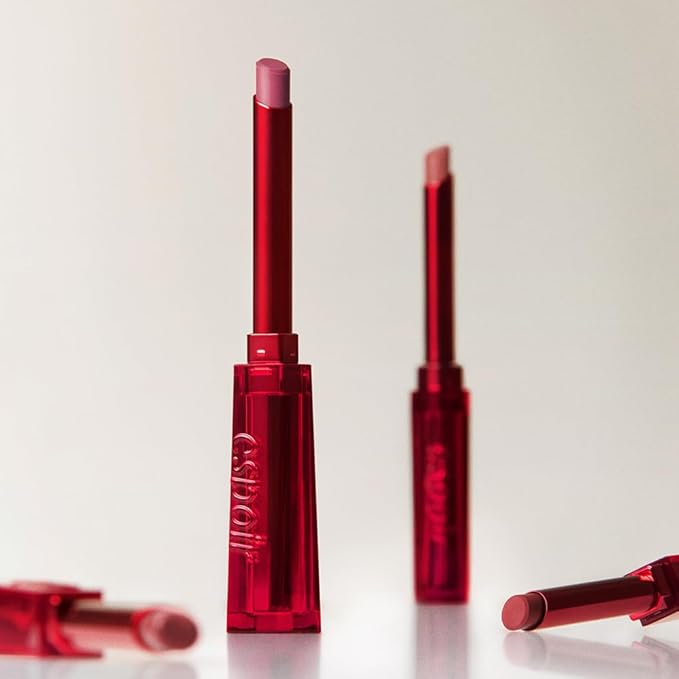 Espoir The Sleek Lipstick Cream Matte #2 Vacance 0.03oz | Lightweight Nude Tone Matte Lipstick | Long-Lasting Vibrant Color | Smooth blur lipstick | Plump Over lips Easily | Korean Lip Makeup