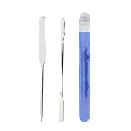 New Korean Stainless Steel Picasso Spatula Makeup, Makeup Spatula Korean, Stainless Steel Makeup Spatulas, Make Up Spatula Tool, 2 Pieces