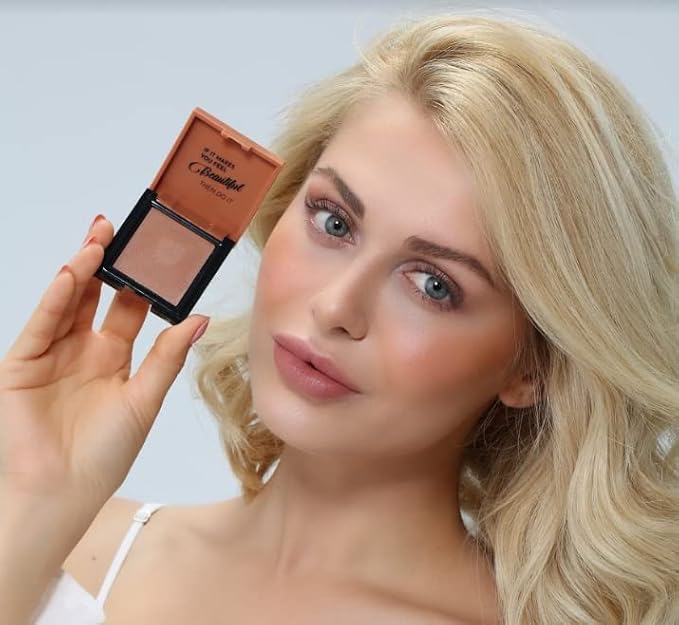 Cream Blush 45 | Red | Fresh | Healthy & Natural Look | Ligh Weighted Formula | Sebum Control Richly Pigmented | Easily Blendable | Long Lasting | Semi Matte | 0.18 oz.