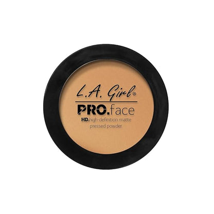 L.A. Girl Pro.Face Matte Pressed Powder, True Bronze GPP611