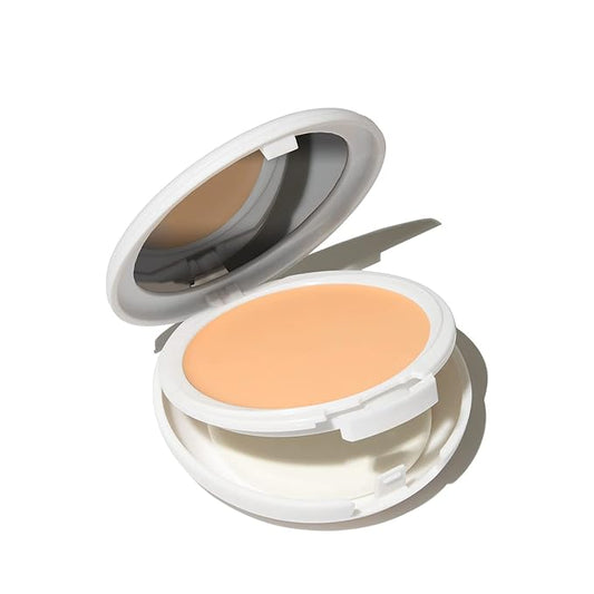 LAURA GELLER NEW YORK Timeless Skin Medium Coverage Cream Compact Foundation, Medium to Full Coverage, Fair 130