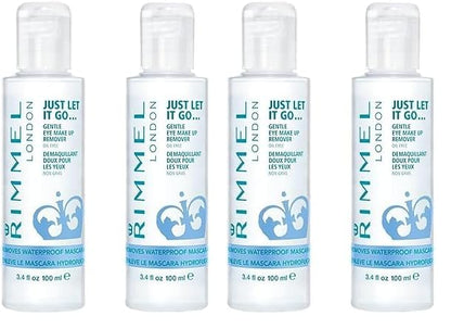 Rimmel Just Let It Go Eye Make Up Remover, 3.4 Fl Oz, 2 Count (Pack of 2)