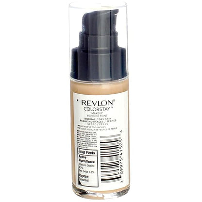 Pack of 3 Revlon ColorStay Makeup for Normal/Dry Skin Skin SPF 20, Medium Beige (240)