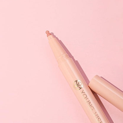 YOUNG VISION Gourd-Shaped Precision Liquid Lipstick & Lipliner - Nude Matte Perfection