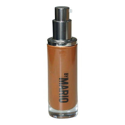 MAKEUP BY MARIO SurrealSkin Liquid Foundation, Liquid Formula, Vegan, Long-wearing coverage, Hydrating, Natural Finish, Size 30 mL (24N - dark with neutral undertone)