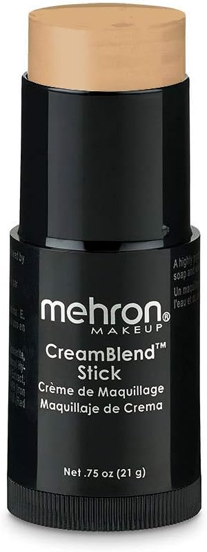 Mehron Makeup CreamBlend Stick - Foundation (.75 oz) (IVORY BISQUE)