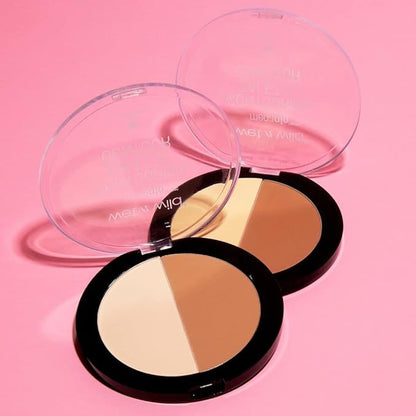 wet n wild MegaGlo Contour Palette, Dulce De Leche | Contouring Powder Face Kit | Flawlessly Sculpted Face (Pack of 2)