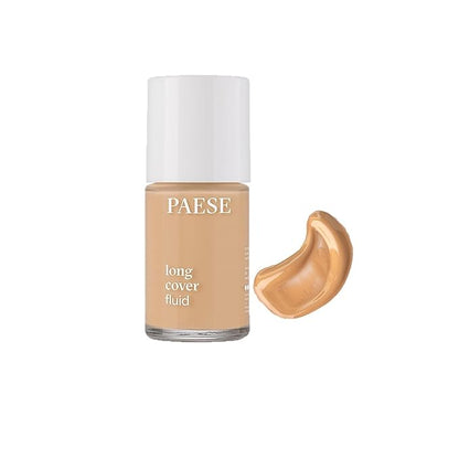 Long Cover Fluid Foundation 30 ml Makeup Warm Beige - 2.5