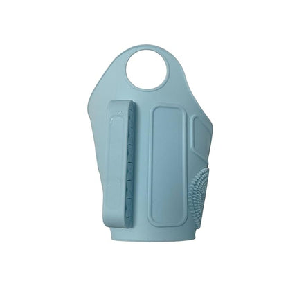 1Pc Makeup Palette Makeup Pad Wrist Strap Makeup Brush Holder,Blue