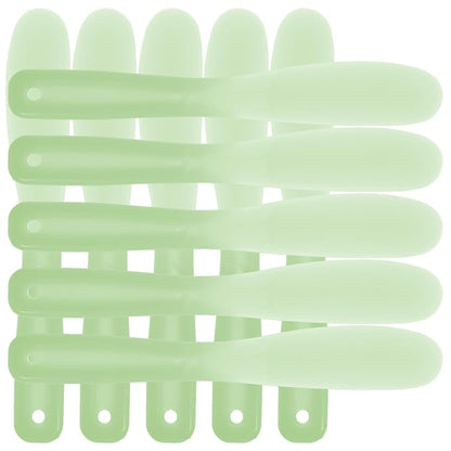 10Pcs Tool Stick Makeup Spatulas Makeup Scoop Cosmetic Scoop Sampling Spatula Cosmetics Mixing Spatulas Cosmetic Applicator Spoon Large Mixing Spoon
